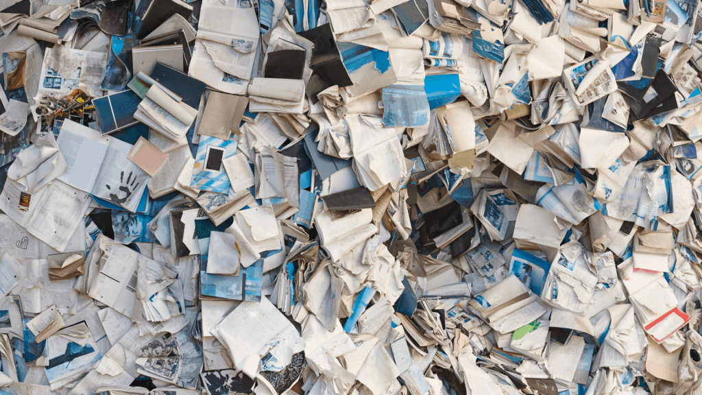 Paper wastage by consumers