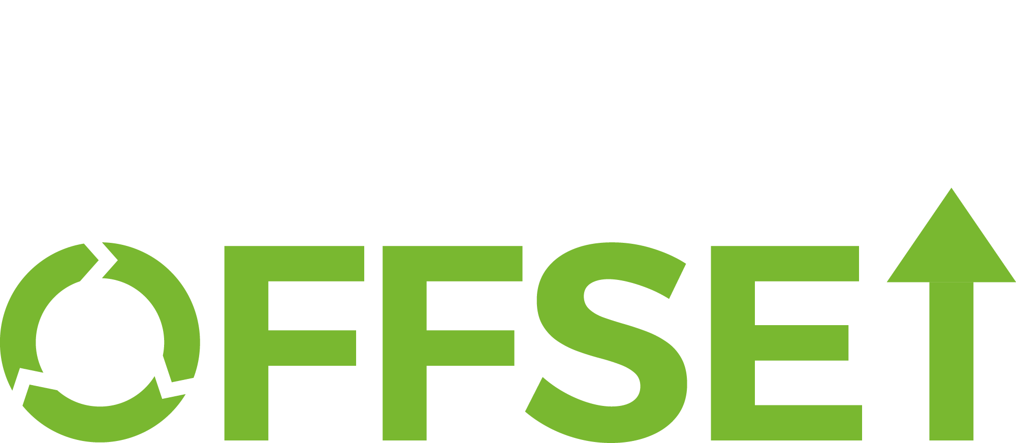 Ecooffset Logo White Green