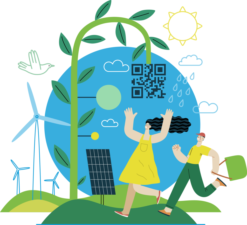 Plantable QR Codes Service - Ecooffset