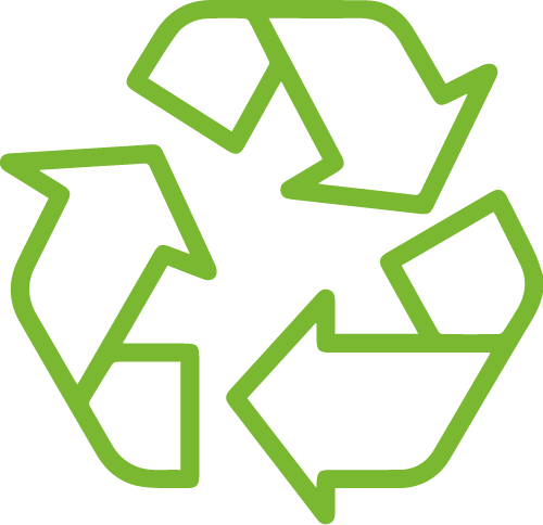 Recyclable Icon Green