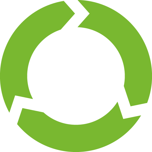 Recyclable Wide Icon Green